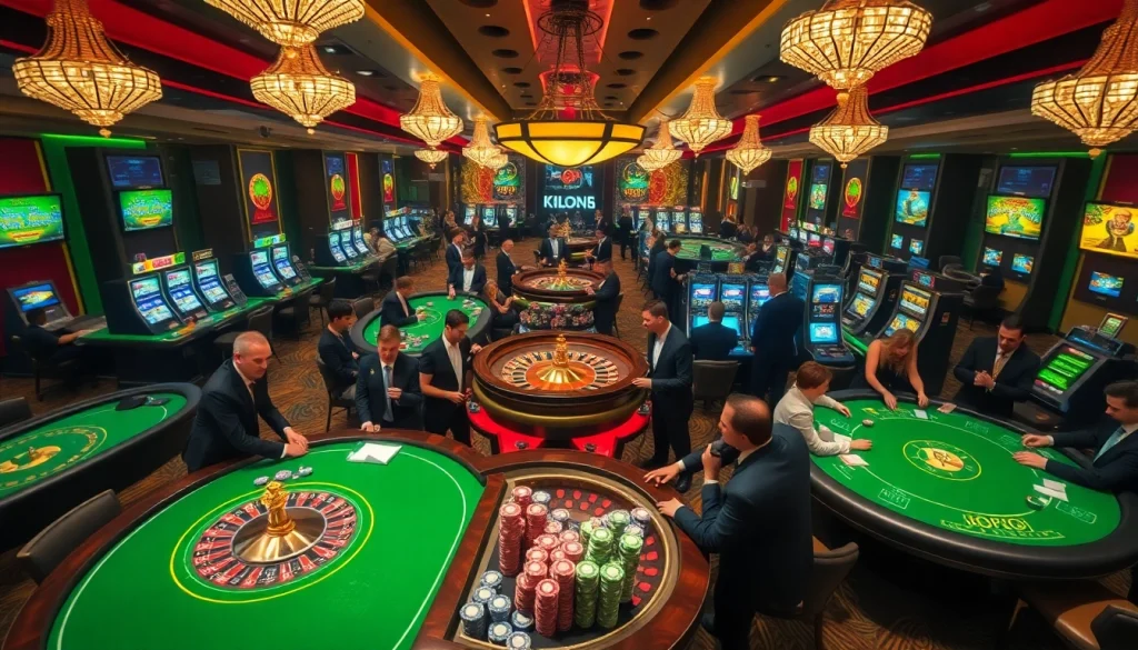 Jogoluck shines as players revel at casino tables, capturing thrilling moments of high-stakes action.